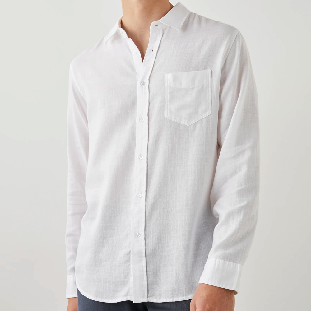 Rails WYATT - WHITE Cotton Shirt