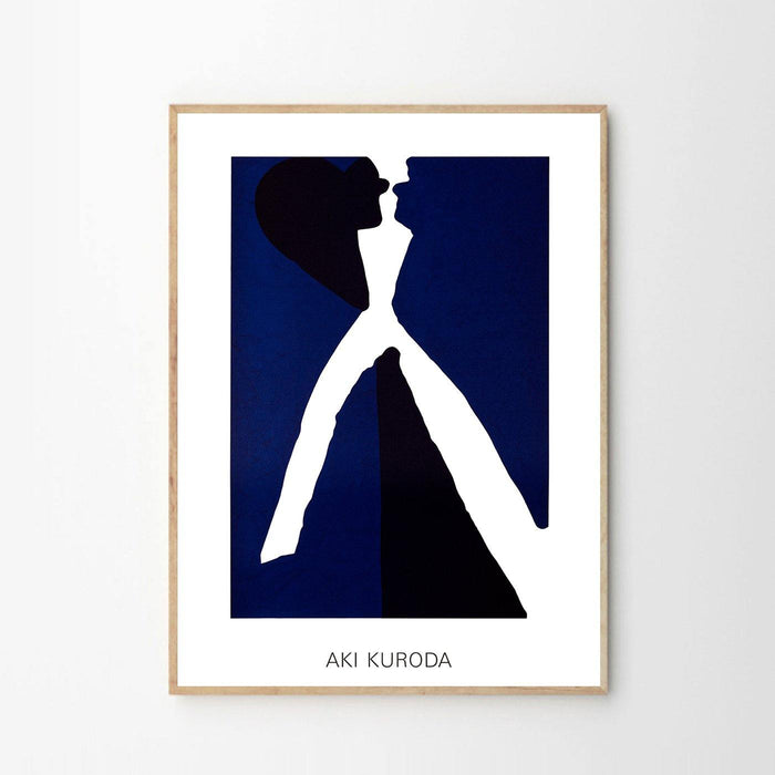 Aki Kuroda 'Bleue 1' Art Print - BLU KAT