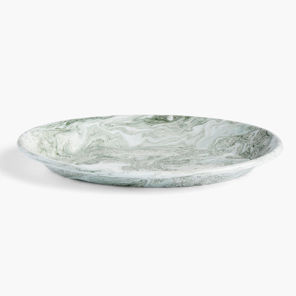 SOFT ICE Oval Serving Dish - Green