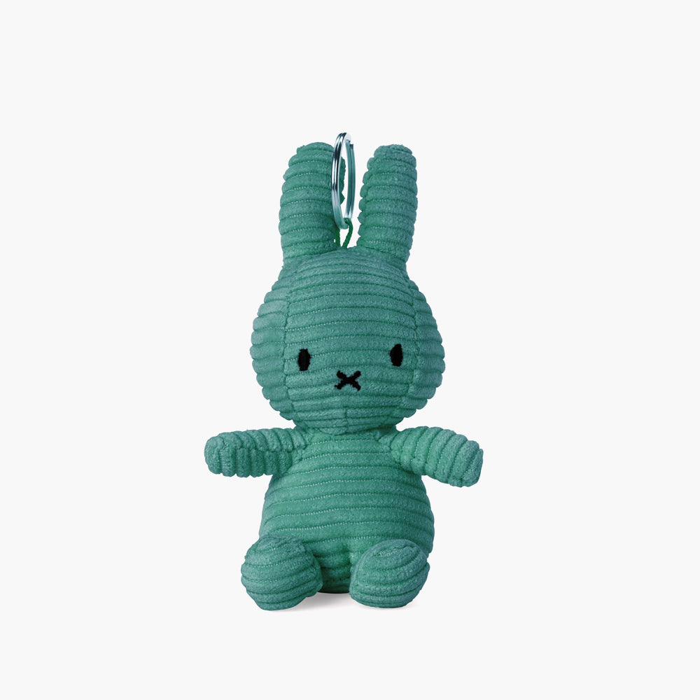 Miffy Corduroy Keyring - Green - 10cm