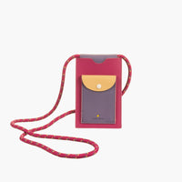 Sticky Lemon Phone Pouch - Pink + Lilac