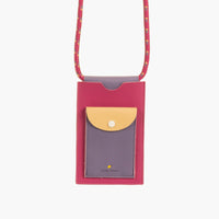 Sticky Lemon Phone Pouch - Pink + Lilac