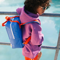 Sticky Lemon Medium Pool Blue Kids Backpack