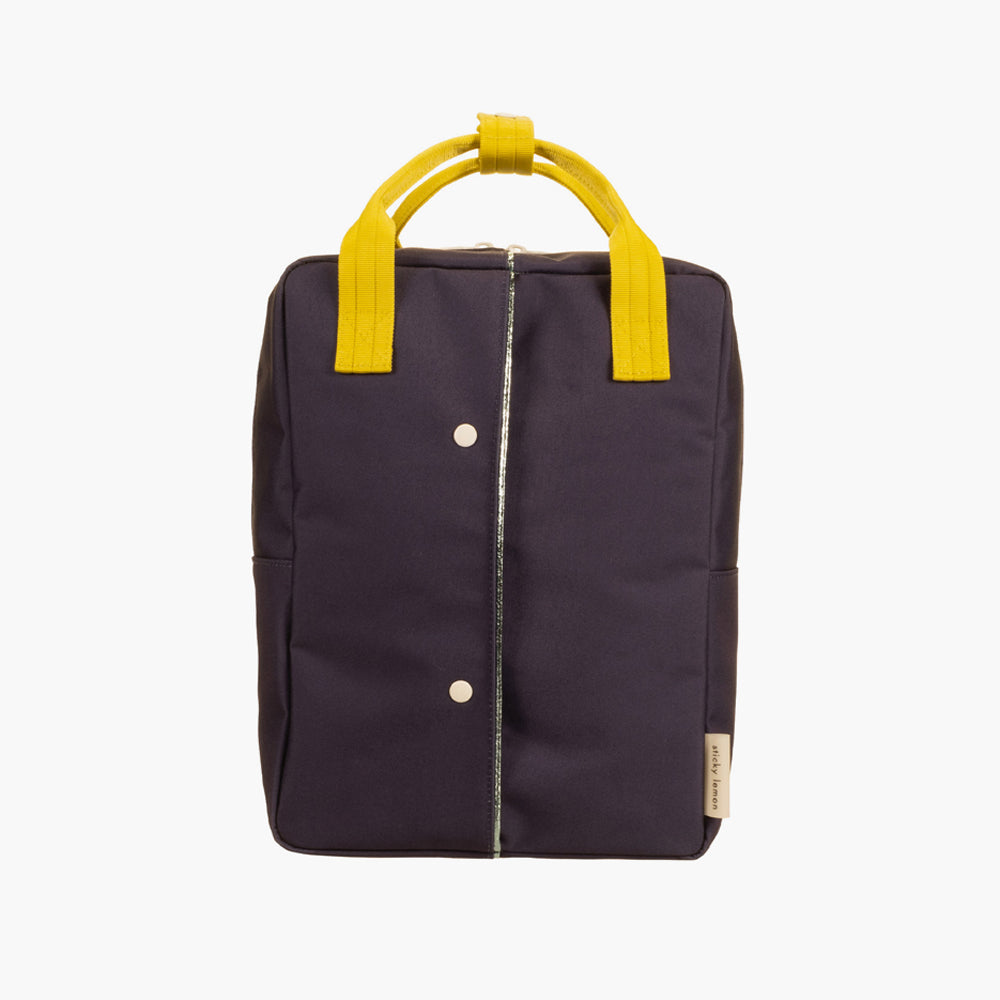 Sticky Lemon Medium Navy Blue Kids Backpack