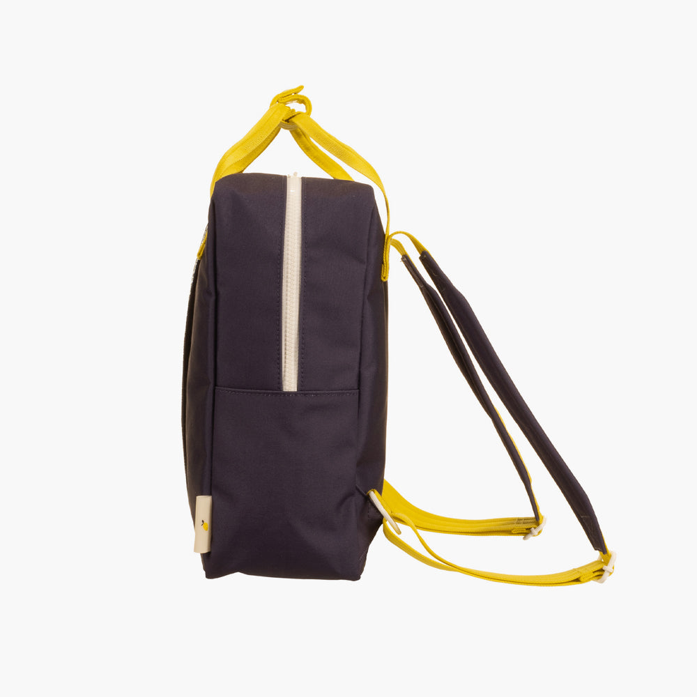 Sticky Lemon Medium Navy Blue Kids Backpack