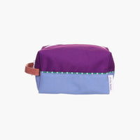 Sticky Lemon Color Block Kids Toiletry Bag - Purple + Light Blue