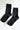 Le Bon Shoppe - Her Socks - Ribbed Cotton Socks - True Black
