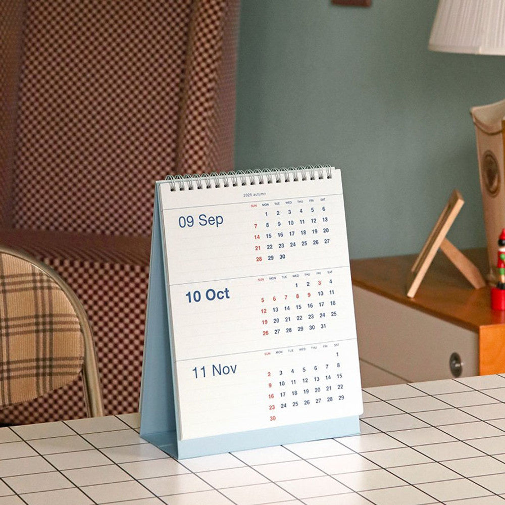 2025 Flow Standing Flip Desk Calendar from ICONIC