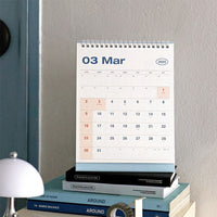 2025 Flow Standing Flip Desk Calendar from ICONIC