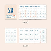 2025 Flow Standing Flip Desk Calendar from ICONIC