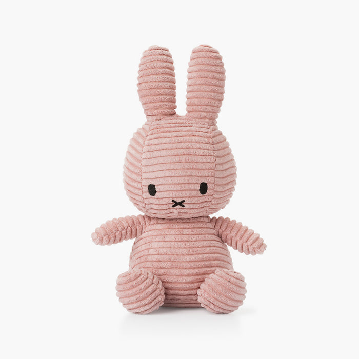 Miffy Corduroy Plush Toy - Pink - 23cm