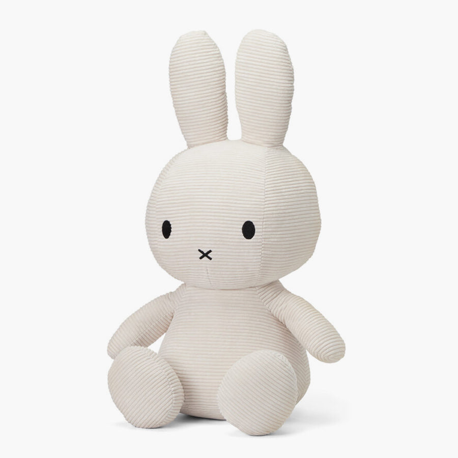 Miffy Corduroy Plush Toy - White - 50cm