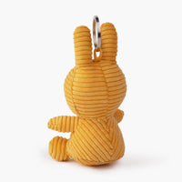 Miffy Corduroy Keyring - Yellow - 10cm