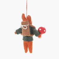 Felt Christmas Ornament - Frankie Foraging Fox from Felt So Good