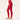 Girlfriend Collective FLOAT Seamless High-Rise Legging in Red Flame