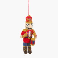 Nutcracker Felt Christmas Ornament from Felt So Good