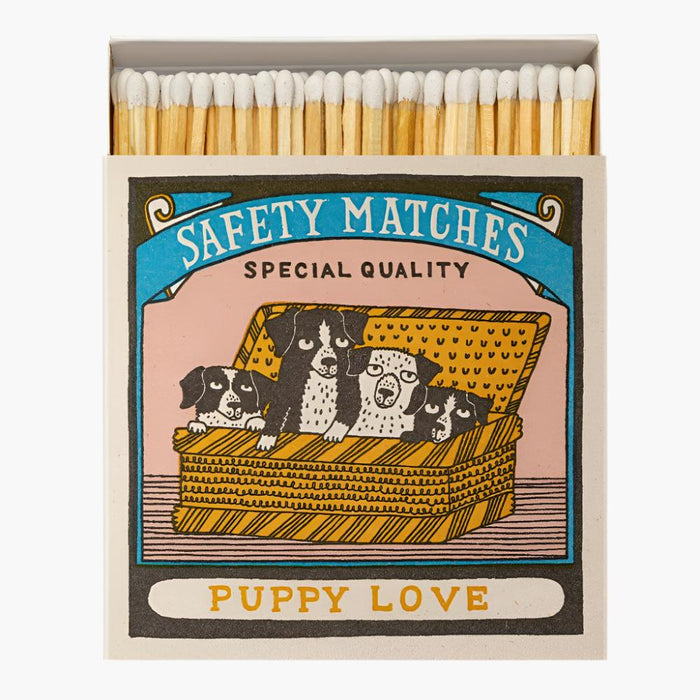 Archivist Gallery Safety Matches - Puppy Love