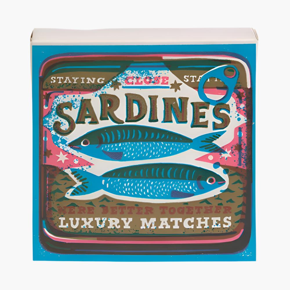 Archivist Gallery Safety Matches - Better Together Sardines