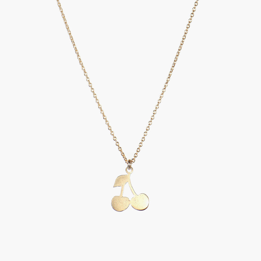 CHERRY Gold Necklace from Titlee