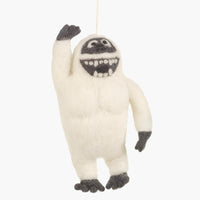  Yeti Felt Christmas Ornament from Felt So Good