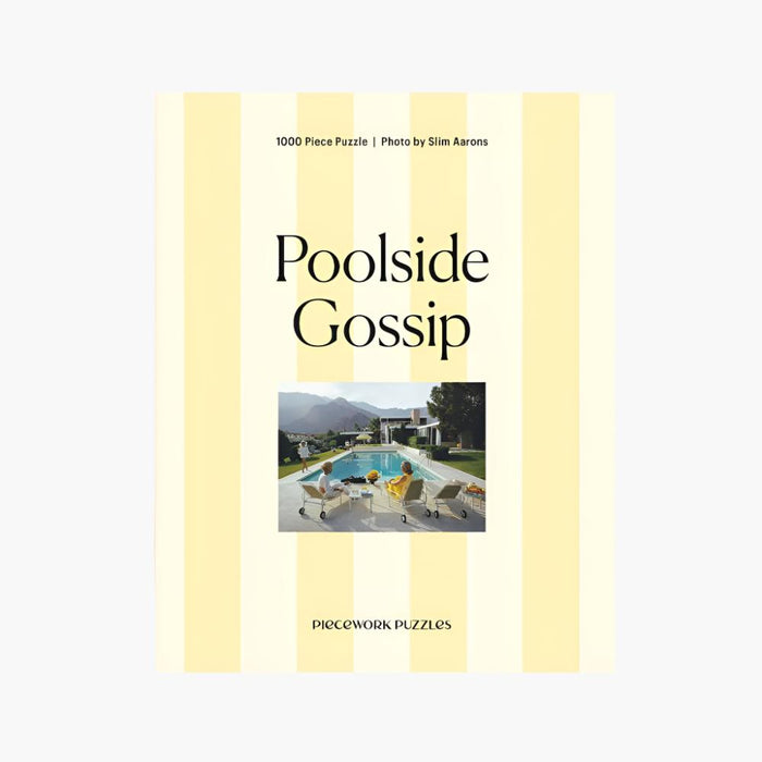 Poolside Gossip 1000 Piece Puzzle - Slim Aarons Collab