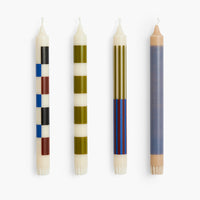 HAY Pattern Candle Set of 4 - Off-white Mix