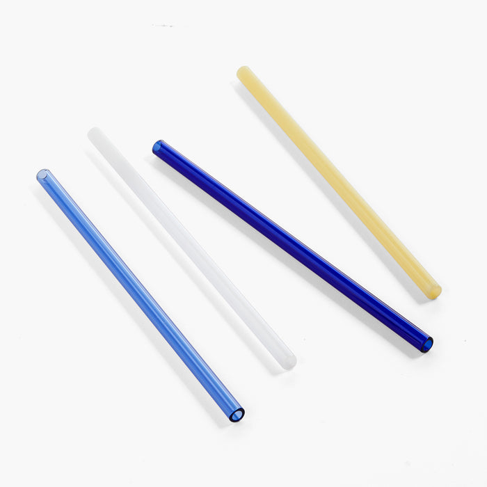 HAY Sip Straight Straw Set of 4 - Opaque Mix