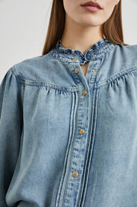 Rails Alanna Antique Indigo Denim Shirt