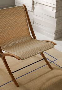 &Tradition X Rattan Lounge Chair HM10 - Hvidt & Mølgaard 1959