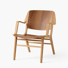 &Tradition AX Walnut/Oak Lounge Chair HM11 - Hvidt & Mølgaard 1950