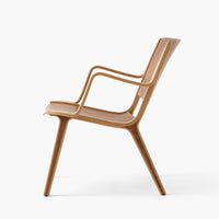 &Tradition AX Walnut/Oak Lounge Chair HM11 - Hvidt & Mølgaard 1950