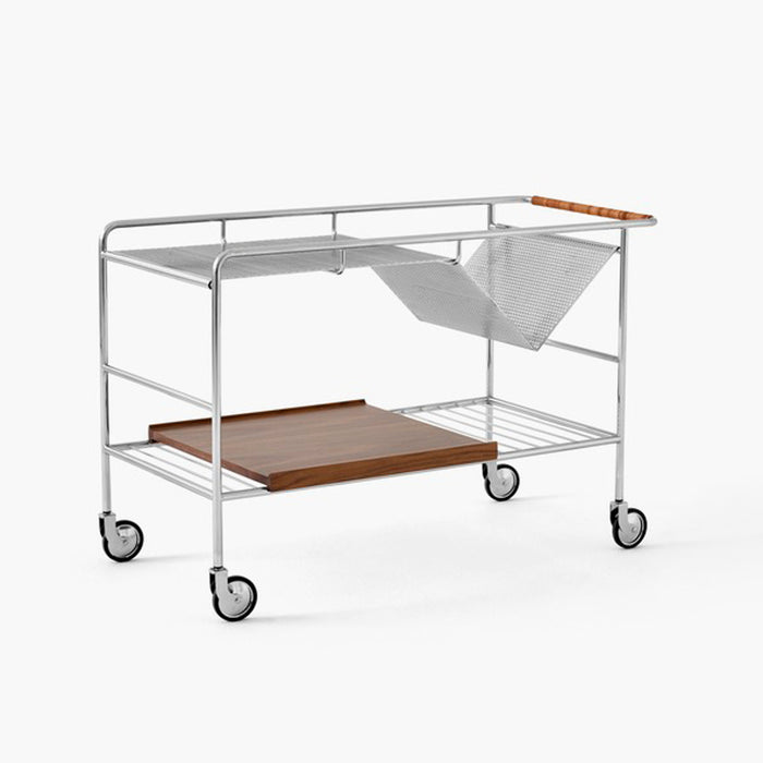 &Tradition Alima Chrome Trolley NDS1