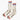 Le Bon Shoppe - Extended Boyfriend White Crew Socks - Milk