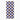 BLU KAT Checker Mix Serving Board - 40x17 cm - Chocolate/Blue