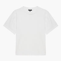 Rails White Cotton Cashmere T-Shirt 