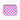 BLU KAT Fuchsia/Sky CHECKER Rectangular Serving Tray - 27x20 cm