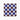 BLU KAT Square Checker Mix Trivet - 21cm - Chocolate/Blue
