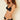 Cosabella Dolce Triangle Lace Bralette - Black
