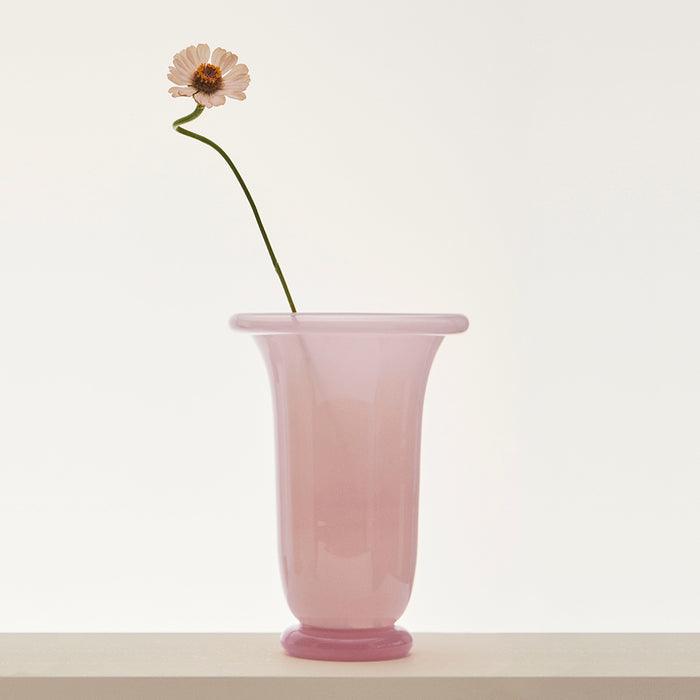 HAY Empire Light Pink Glass Vase