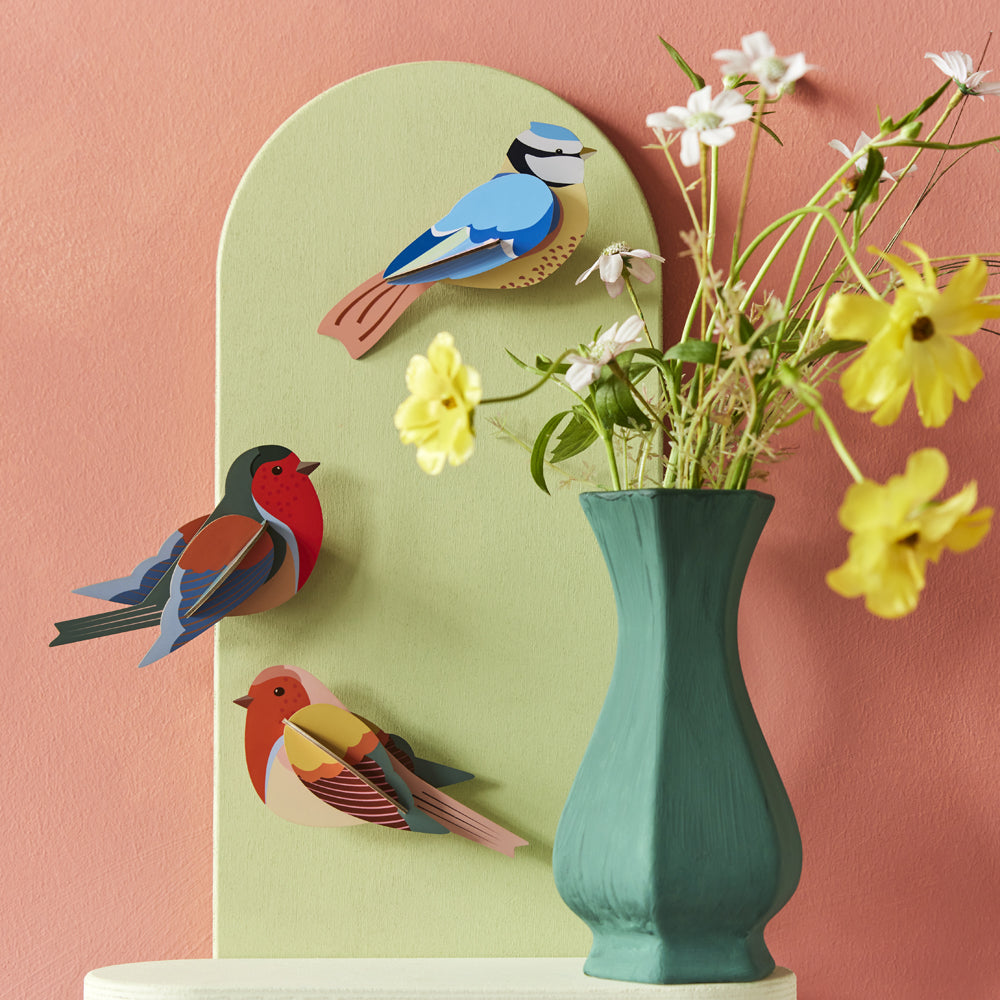 Garden Birds Paper Wall Decoration from Stuido ROOF