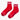Girlfriend Socks Scarlet Red | Le Bon Shoppe | BLU KAT