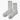 Grip Gym Socks Grey + Grey | Le Bon Shoppe | BLU KAT