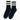 Le Bon Shoppe - Her Ribbed Cotton Varsity Socks - Black/White Stripe