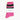Le Bon Shoppe - Her Ribbed Cotton Varsity Socks - Pink Green