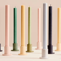 HAY Tube Candleholder Concrete 