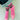 Le Bon Shoppe - Her Ribbed Cotton Varsity Socks - Pink Green