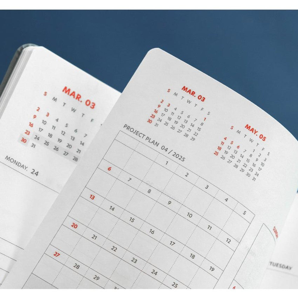 2025 Brilliant Dated Weekly Planner