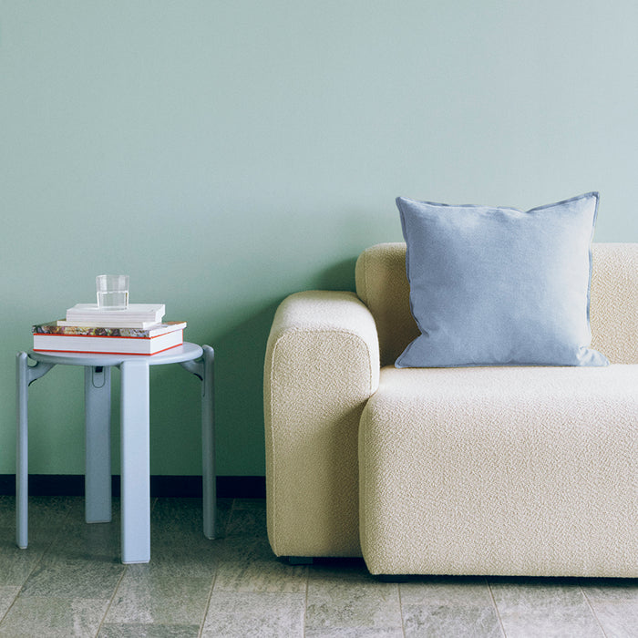 HAY Light Blue Linen Cushion - 60x60cm