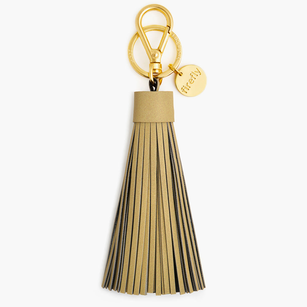 FIREFLY Marigold Tassel Reflector Bag Charm