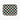 BLU KAT Mint/Chocolate CHECKER Serving Tray - 27x20 cm